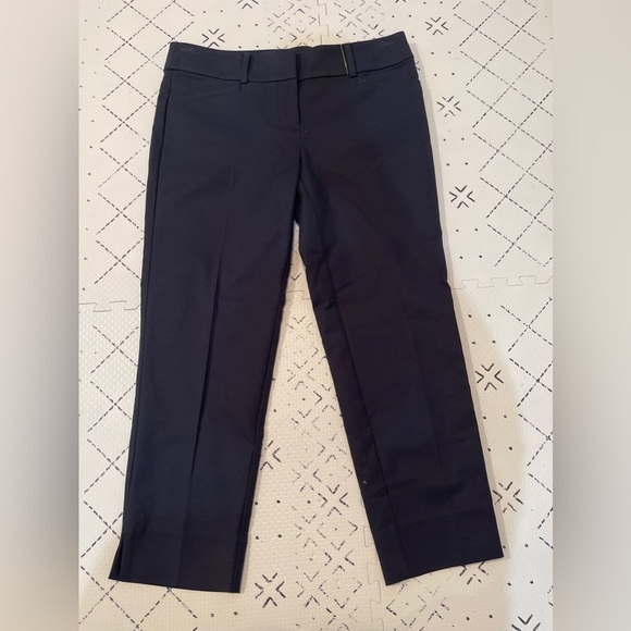 NWT LOFT Petite Riviera cropped Pants black size 2 - Picture 2 of 9